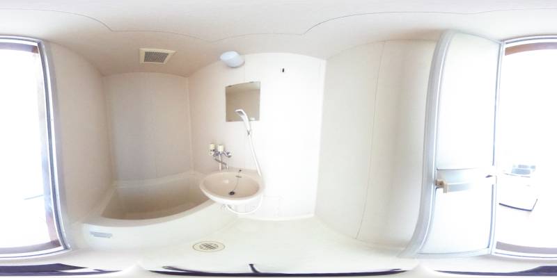 パノラマ画像バスルーム