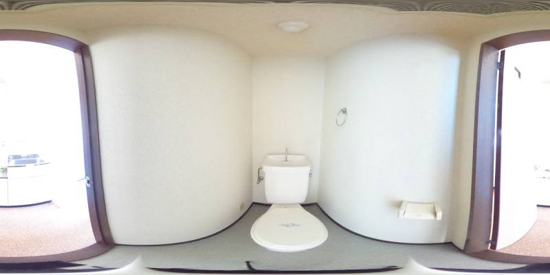 パノラマ画像トイレ