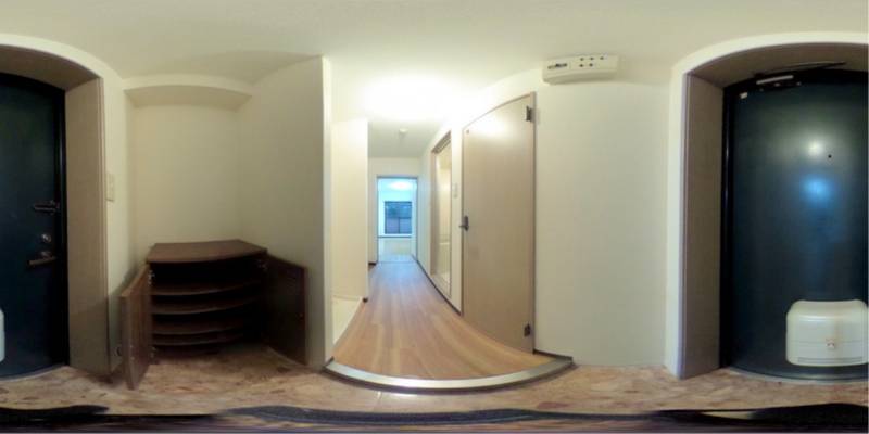 パノラマ画像玄関