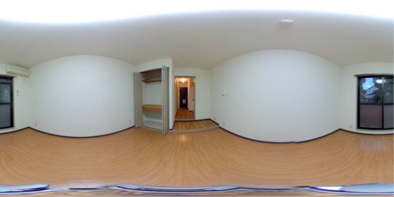 パノラマ画像洋室