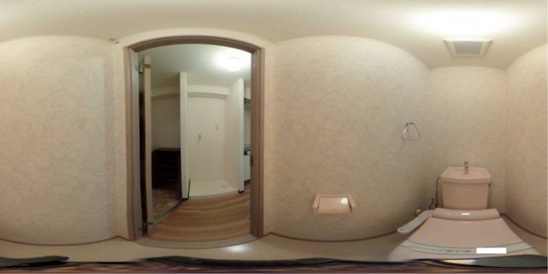 パノラマ画像トイレ