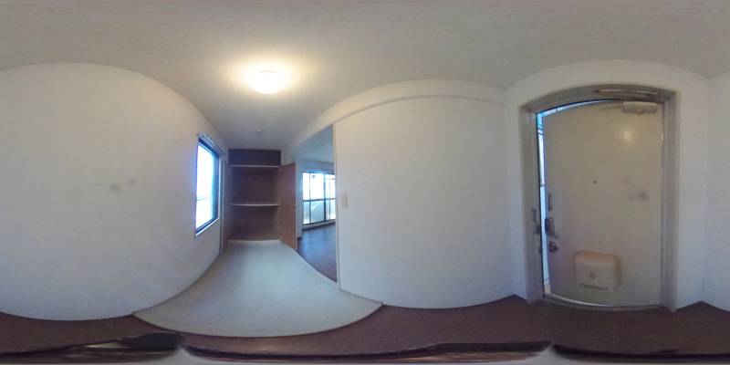 パノラマ画像玄関