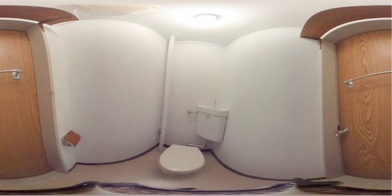 パノラマ画像トイレ
