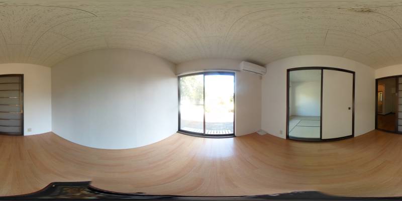 パノラマ画像洋室