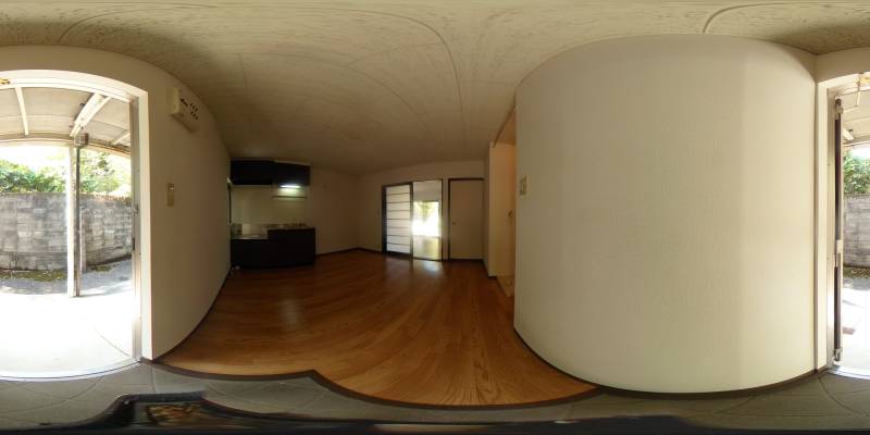 パノラマ画像玄関