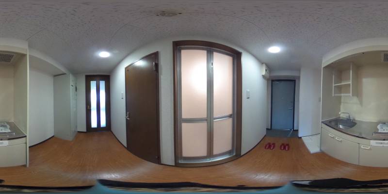 パノラマ画像キッチン