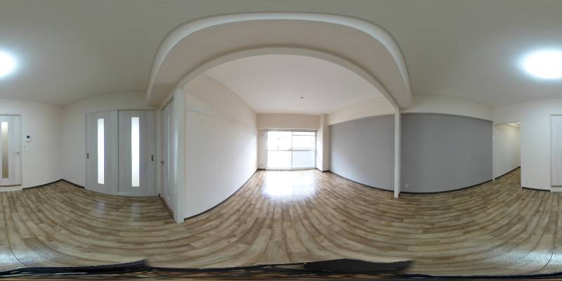 パノラマ画像リビング