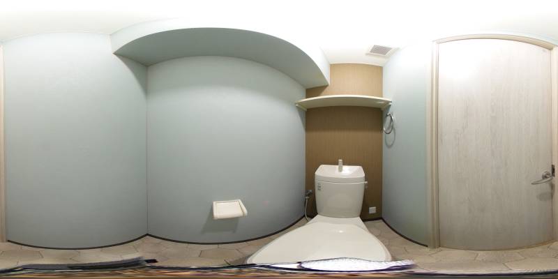 パノラマ画像トイレ