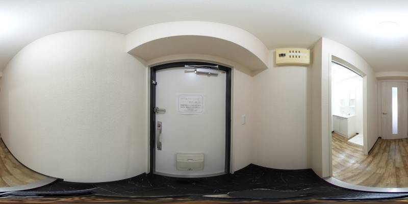 パノラマ画像玄関