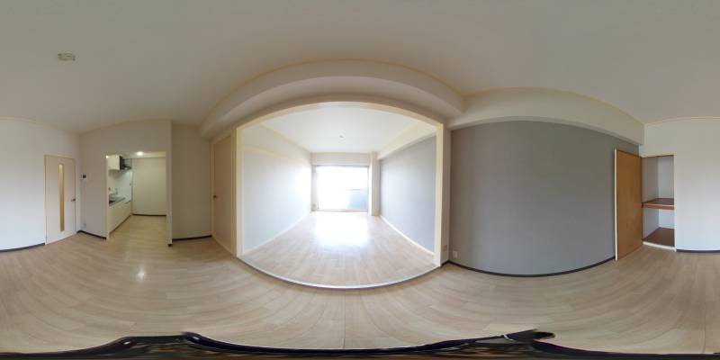 パノラマ画像リビング