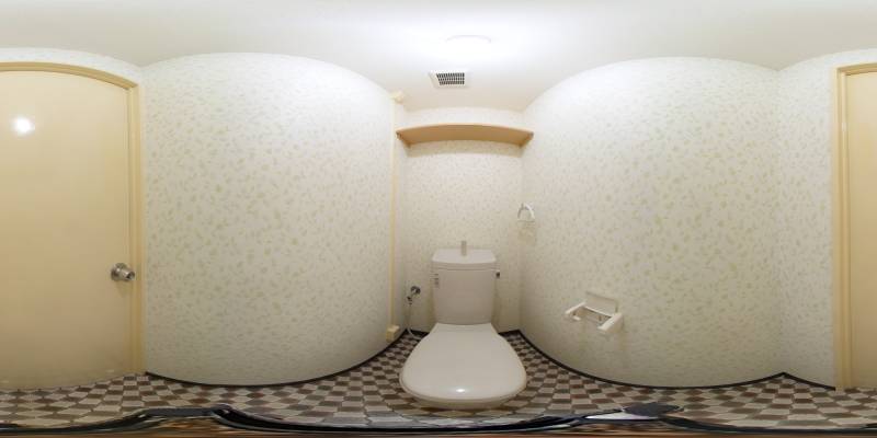 パノラマ画像トイレ