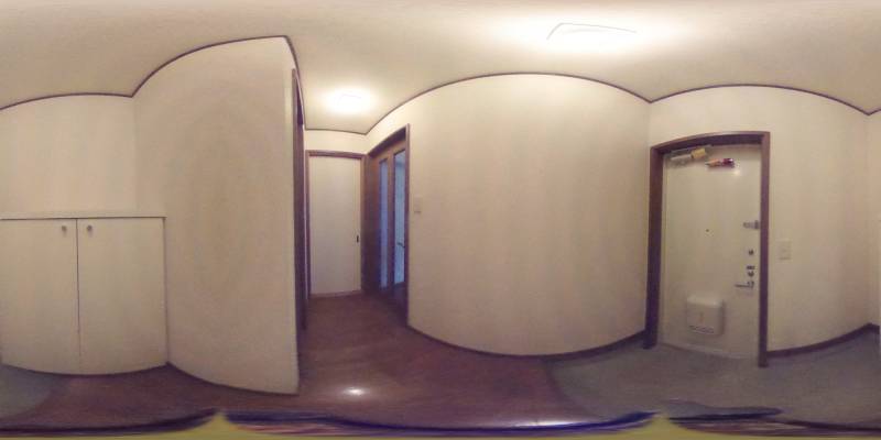 パノラマ画像玄関