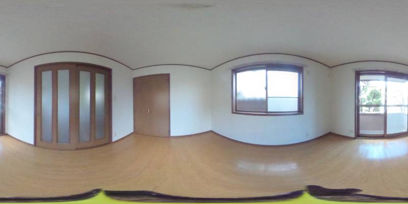 パノラマ画像洋室