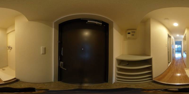 パノラマ画像玄関