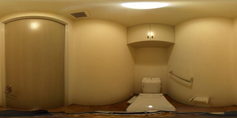 パノラマ画像トイレ