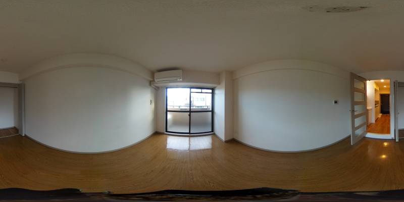 パノラマ画像洋室