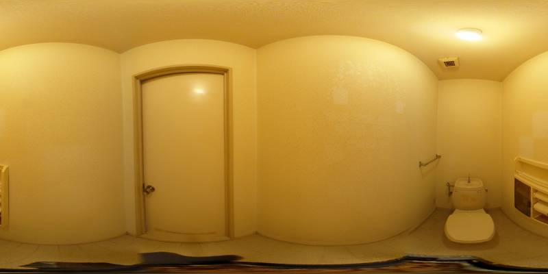 パノラマ画像トイレ