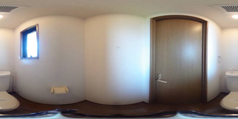 パノラマ画像トイレ