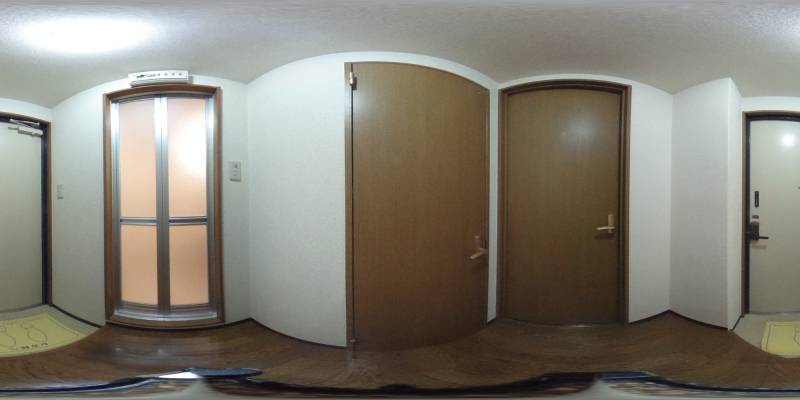 パノラマ画像玄関