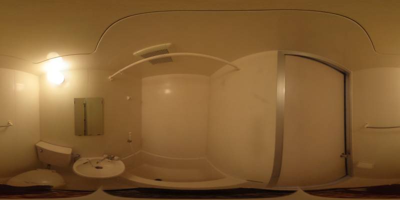パノラマ画像バスルーム