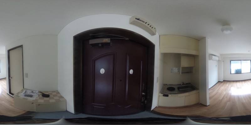 パノラマ画像玄関