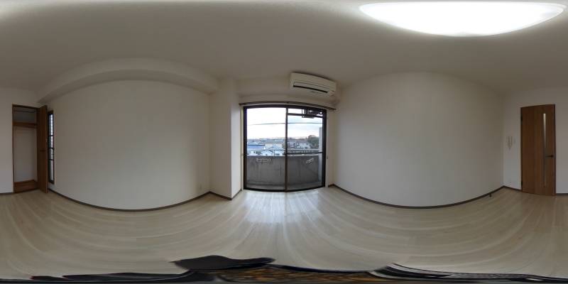 パノラマ画像洋室