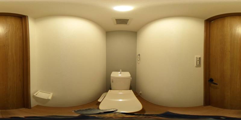 パノラマ画像トイレ