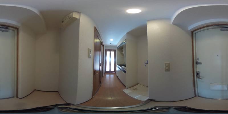 パノラマ画像玄関