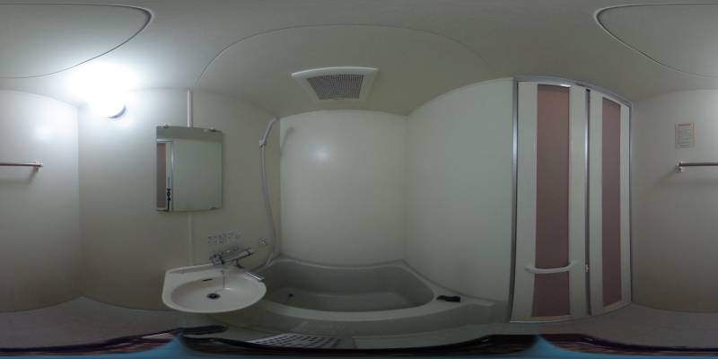 パノラマ画像バスルーム