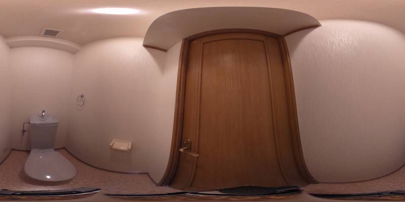 パノラマ画像トイレ