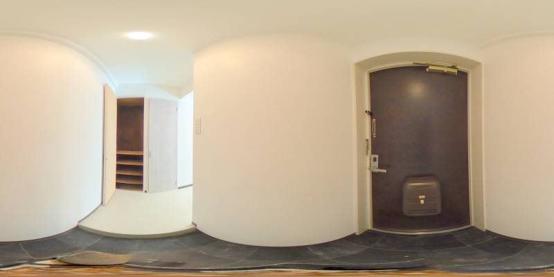 パノラマ画像玄関