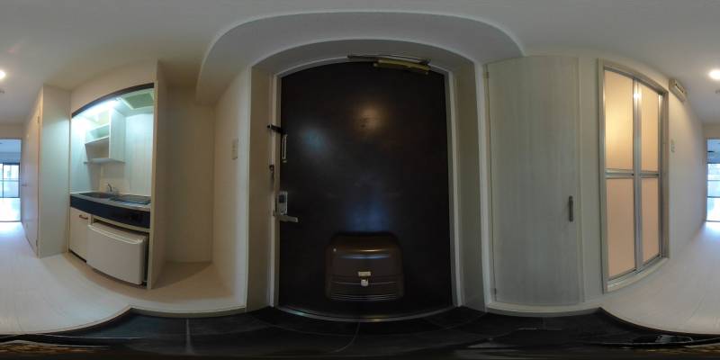 パノラマ画像玄関