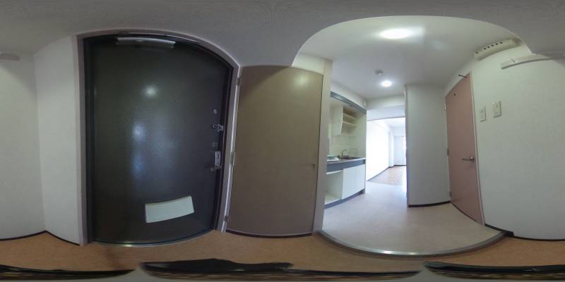 パノラマ画像玄関