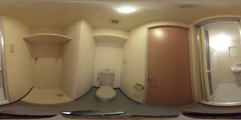 パノラマ画像洗面所