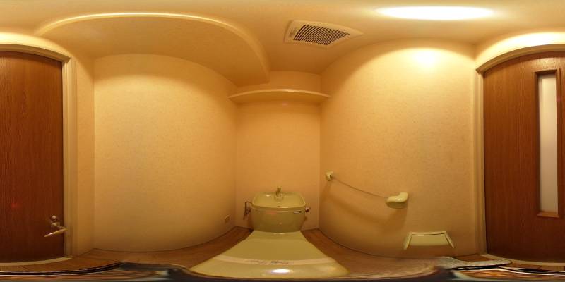 パノラマ画像トイレ