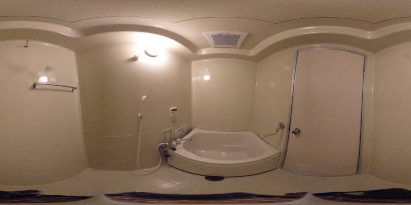 パノラマ画像バスルーム