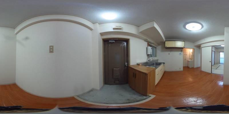 パノラマ画像玄関