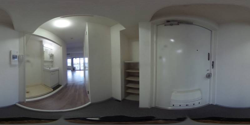 パノラマ画像玄関