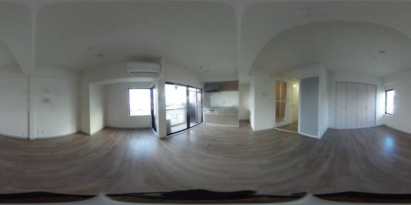 パノラマ画像洋室