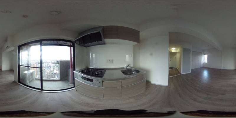 パノラマ画像キッチン