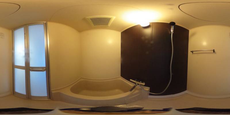 パノラマ画像バスルーム