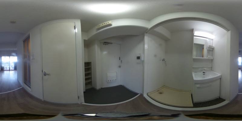 パノラマ画像洗面所