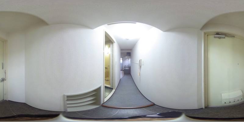 パノラマ画像玄関