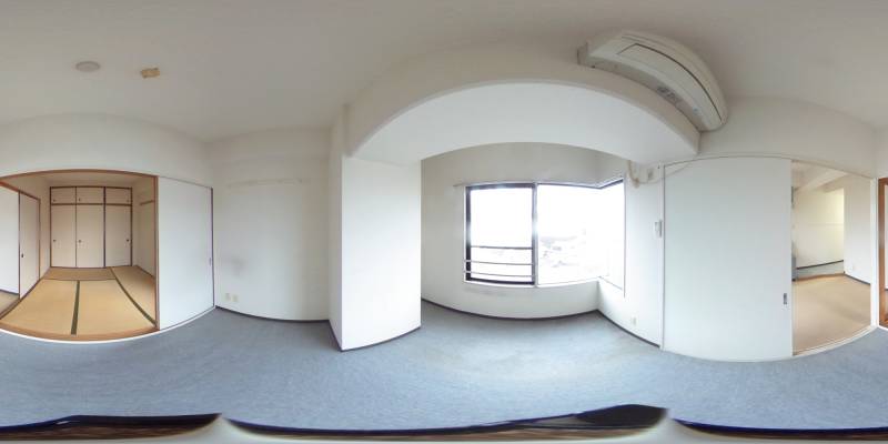 パノラマ画像リビング