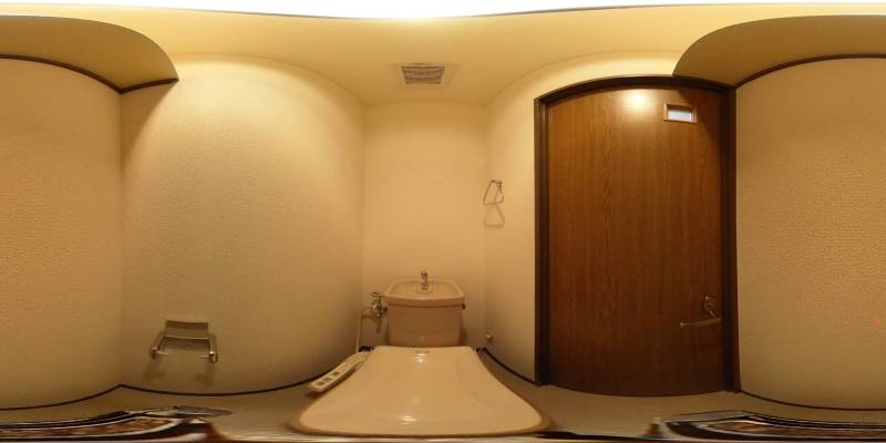 パノラマ画像トイレ