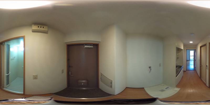 パノラマ画像玄関