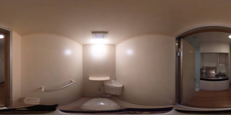 パノラマ画像トイレ