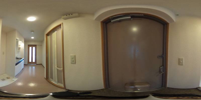 パノラマ画像玄関