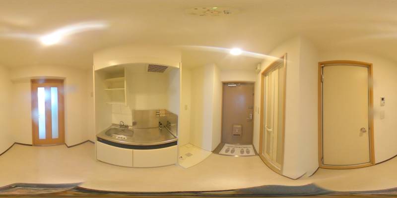 パノラマ画像キッチン