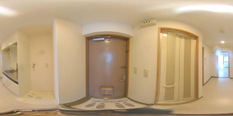 パノラマ画像玄関